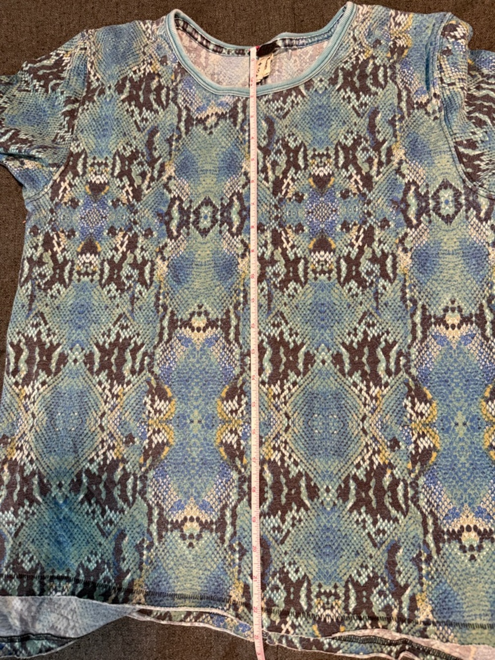 Free People snake print tee, S - Picture 5 of 8